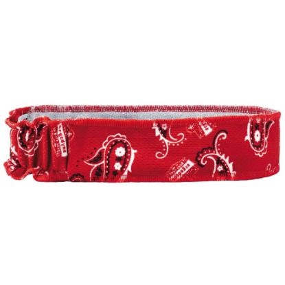 Picture of Ergodyne Chill-Its 6605 High-Performance Headbands, Red Western, Pack Of 6 Headbands