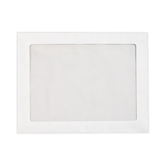 Picture of LUX #93 Full-Face Window Envelopes, Middle Window, Self-Adhesive, Bright White, Pack Of 50