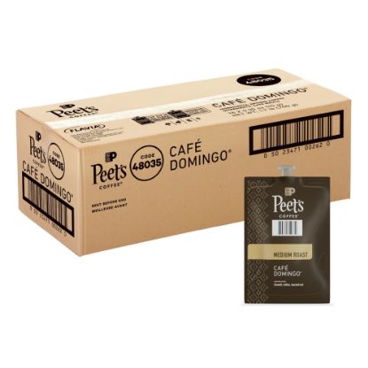 Picture of Peet's Coffee & Tea Single-Serve Coffee Freshpacks, Cafe Domingo, Carton Of 76