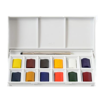 Picture of Winsor & Newton Cotman Watercolor Sketchers Pocket Box, Set Of 12