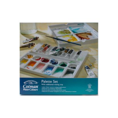 Picture of Winsor & Newton Cotman Watercolor Palette Set, 0.27 Oz, Set Of 10