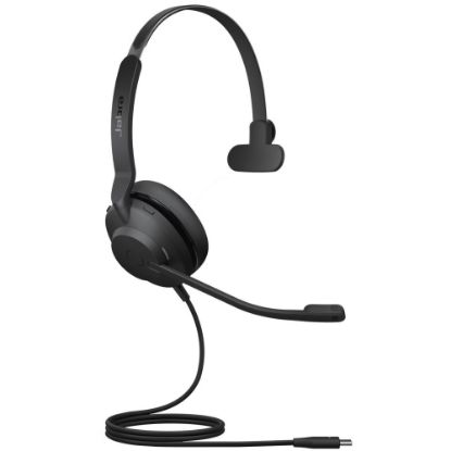 Picture of Jabra Evolve2 30 Headset - Mono - USB Type C - Wired - 20 Hz - 20 kHz - On-ear - Monaural - Ear-cup - 4.92 ft Cable - MEMS Technology, Electret, Condenser Microphone