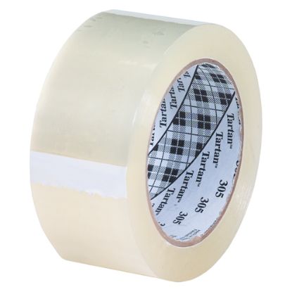 Picture of 3M 305 Carton Sealing Tape, 2in x 110 Yd., Clear, Case Of 36