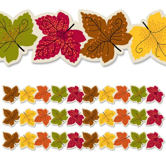 Picture of Creative Teaching Press EZ Borders, Maple Leaves, 48' Per Pack, Set Of 3 Packs