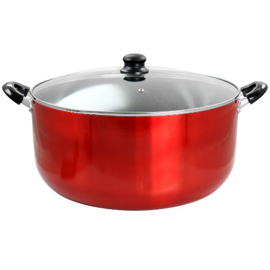 Picture of Better Chef 24-Quart Aluminum Non-Stick Dutch Oven, Red