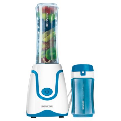 Picture of Sencor SBL2205VT Smoothie Blender With 2 Bottles, 20 Oz, Blue