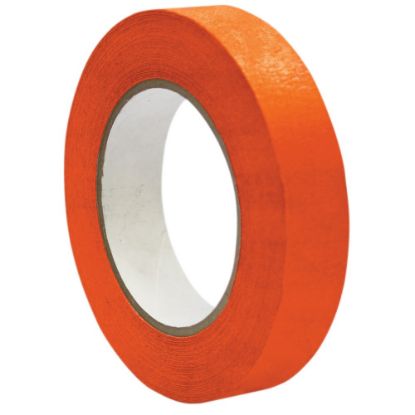 Picture of DSS Distributing Premium-Grade Masking Tape, 3in Core, 1in x 55 Yd., Orange, Pack Of 6