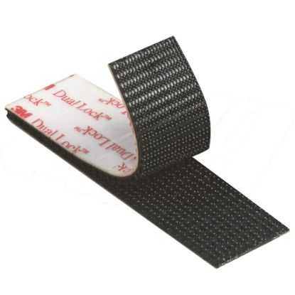 Picture of 3M Dual Lock Reclosable Fastener Tape, SJ3541, 1in x 150ft, Black