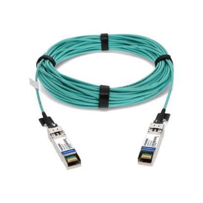 Picture of AddOn - 10GBase direct attach cable - SFP+ to SFP+ - 30 m - fiber optic - active