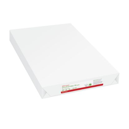 Picture of Office Depot EnviroCopy Copy Paper, 1 Ream, White, Ledger (11in x 17in), 500 Sheets Per Ream, 20 Lb, 92 Brightness, 30% Recycled, FSC Certified