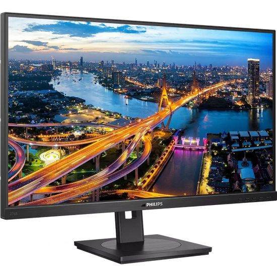 Picture of Philips 276B1 27in Class WQHD LCD Monitor - 16:9 - Textured Black - 27in Viewable - In-plane Switching (IPS) Technology - WLED Backlight - 2560 x 1440 - 16.7 Million Colors - 300 Nit - 4 ms - Speakers - HDMI - DisplayPort - USB Hub