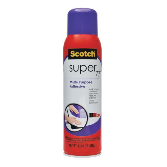 Picture of Scotch Super 77 Multipurpose Spray Adhesive, 13.57 Oz