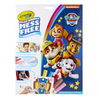 Picture of Crayola Color Wonder Mess-Free Coloring Pad & Markers, Paw Patrol