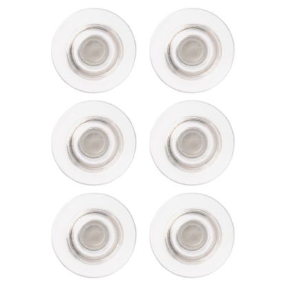 Picture of Quartet Glass Magnets - Large - 6 / Pack - Clear