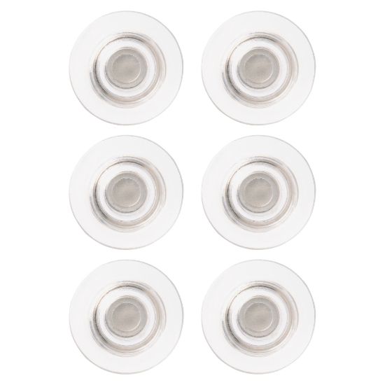 Picture of Quartet Glass Magnets - Large - 6 / Pack - Clear