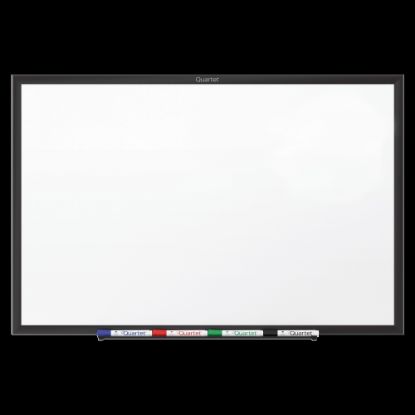 Picture of Quartet Standard Melamine Dry-Erase Whiteboard, 36in x 48in, Aluminum Frame With Silver Finish