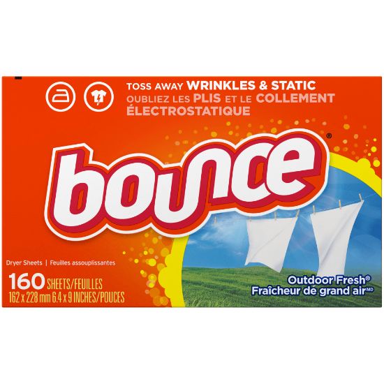 Picture of Bounce Fabric Softener Sheets, Box Of 160 Sheets