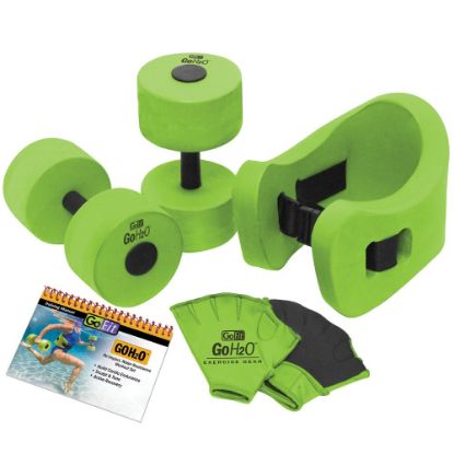 Picture of GoFit GoH20 Water-Resistance Workout Set, Green