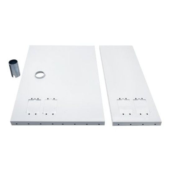 Picture of Peerless CMJ 455 - Mounting kit - for projector - steel - white - ceiling mountable