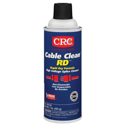 Picture of CRC Cable Clean RD High Voltage Splice Cleaners, 16 Oz Can, Case Of 12