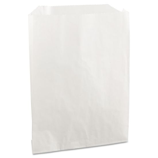 Picture of Bagcraft PB19 Grease-Resistant Sandwich/Pastry Bags, 7 1/4in x 6in, White, Carton Of 2,000