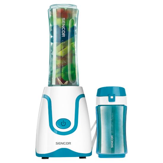 Picture of Sencor SBL2205VT Smoothie Blender With 2 Bottles, 20 Oz, Turquoise