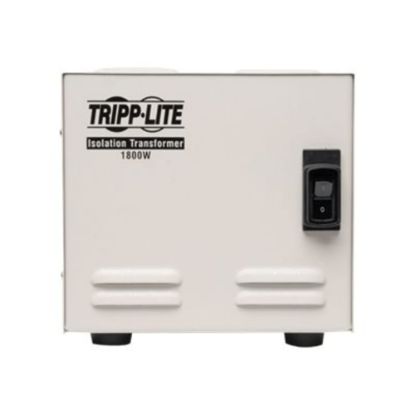 Picture of Tripp Lite 1800W Isolation Transformer Hopsital Medical with Surge 120V 6 Outlet 10ft Cord HG TAA GSA - Surge protector - 20 A - 1800 Watt - output connectors: 6