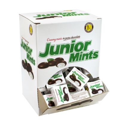 Picture of Junior Mints Mini Snack Packs, 72-Piece Box