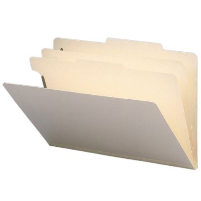 Picture of Smead Manila Classification Folders, 2 Dividers, Legal Size, Box Of 10