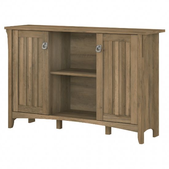 Picture of Bush Furniture Salinas Accent Storage Cabinet With Doors, Reclaimed Pine, Standard Delivery