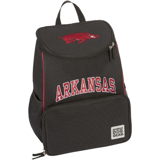 Picture of Mobile Dog Gear NCAA Weekender Backpack, Arkansas Razorbacks