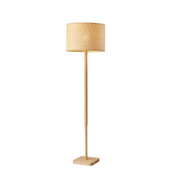 Picture of Adesso Ellis Floor Lamp, 58inH, Natural/Beige