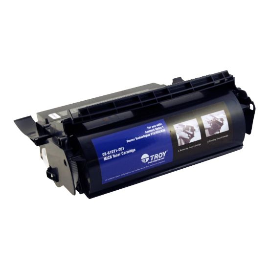 Picture of TROY - Black - compatible - toner cartridge - for Lexmark T520, T522, T620; Optra T610, T612, T614, T616; OptraImage T610, T614, T616