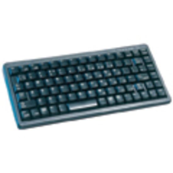 Picture of CHERRY G84-4100 Compact Keyboard - Keyboard - PS/2, USB - US - black