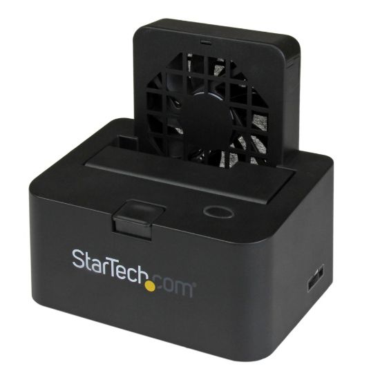 Picture of StarTech.com Hot-Swap Hard Drive Docking Station for 2.5in/3.5in SATA III Hard Drives - External eSATA/USB 3.0 Hard Drive Dock w/ UASP (SDOCKU33EF) - Storage controller - 2.5in, 3.5in - SATA 6Gb/s - 600 MBps