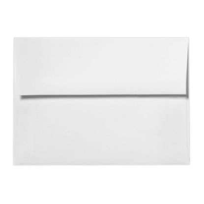 Picture of LUX Invitation Envelopes, A9, Peel & Press Closure, White, Pack Of 1,000