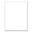 Picture of Pacon Peacock Vertical Railroad Board, 28in x 22in, 4-Ply, White, Carton Of 50 Sheets