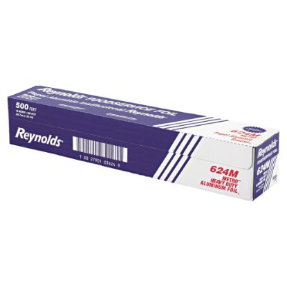 Picture of Reynolds Wrap Metro Aluminum Foil, Heavy-Duty Gauge, 18in x 500ft, Silver