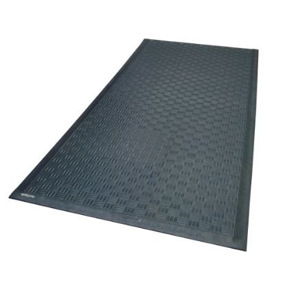 Picture of M+A Matting Cushion Station, 4ft x 12 3/16ft, Black