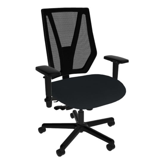 Picture of Sitmatic Goodfit Big And Tall Ergonomic Mesh High-Back Chair, Black