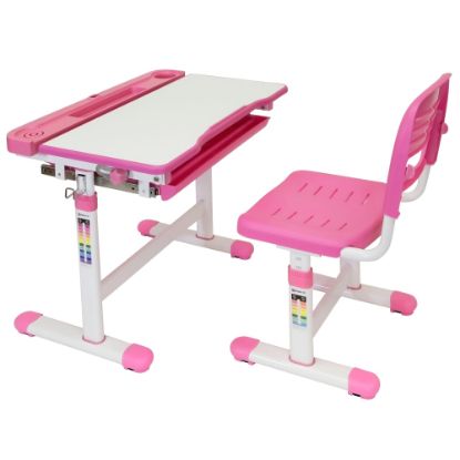 Picture of Mount-It! MI-10203 Kids Desk And Chair Set, Pink