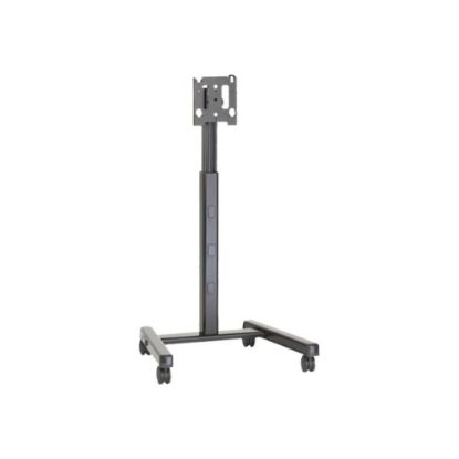 Picture of Chief Medium Mobile Flat Panel Mobile Cart - For Displays 32-65in - Black - Cart - for LCD display - black - screen size: 30in-55in