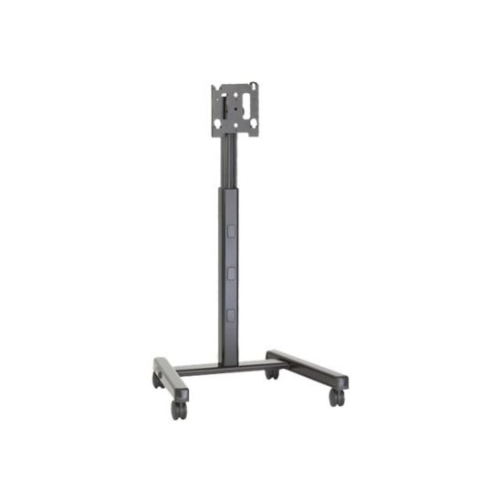 Picture of Chief Medium Mobile Flat Panel Mobile Cart - For Displays 32-65in - Black - Cart - for LCD display - black - screen size: 30in-55in