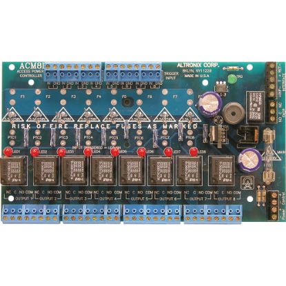 Picture of Altronix ACM8CB Access Power Controller Module - 12 V AC, 24 V AC, 12 V DC, 24 V DC