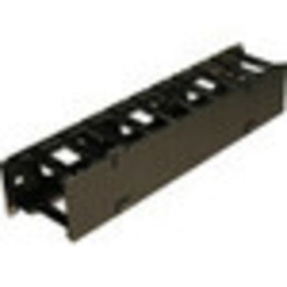 Picture of Vertiv 2U Horizontal Cable Manager for Vertiv VR and DCE racks (548785P1) - 2U Rack Height - 19in Panel Width