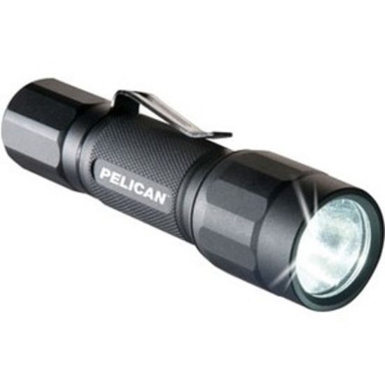 Picture of Pelican 2350 LED Flashlight - LED - 100 lm Lumen - 1 x AA - Anodized Aluminum - Black