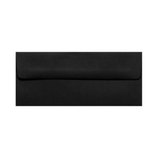 Picture of LUX #10 Envelopes, Peel & Press Closure, Midnight Black, Pack Of 50