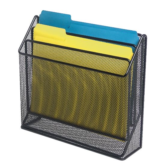 Picture of Office Depot Brand Mesh 3-Tier Desk Organizer, Black