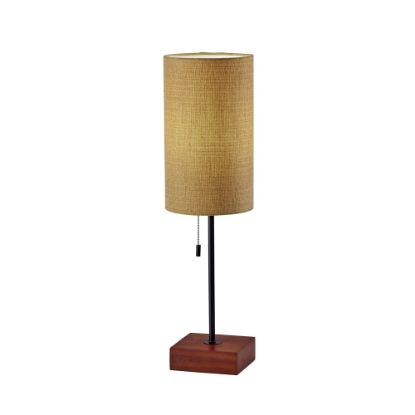 Picture of Adesso Trudy Table Lamp, 26-3/4inH, Black/Mustard Yellow