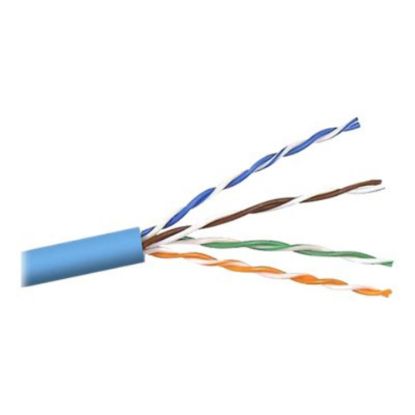 Picture of Belkin - Bulk cable - 500 ft - UTP - CAT 5e - stranded - blue